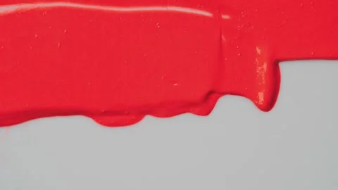 Red Lipstick Texture Stock Footage 242073515