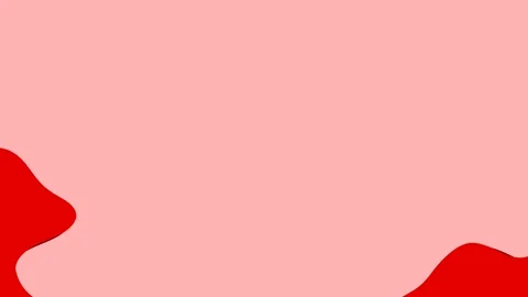 Red liquid abstract wave animation Stock Footage 326371474