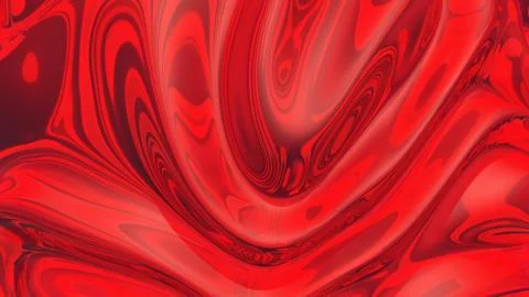 Red liquid background. Abstract illustration, 3d rendering. Stock Illustration