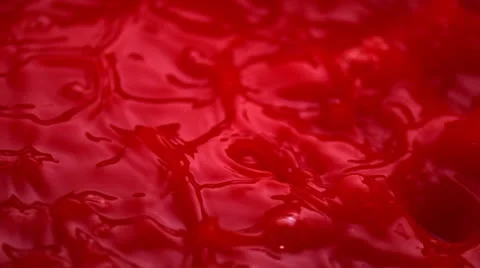 RED LIQUID Video stock 25273343