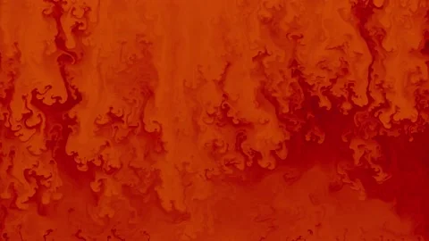 Red liquid ink filling screen Stock Footage 142938290