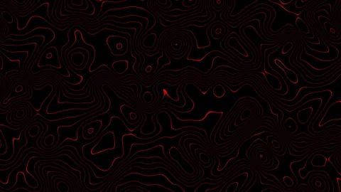 Red Liquid Lines Видео 126654620