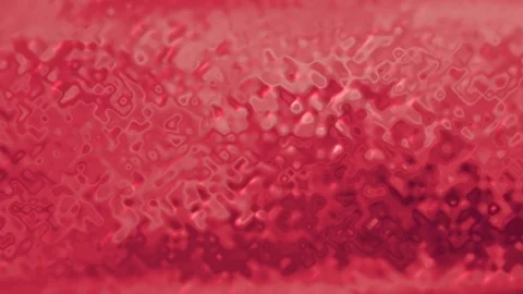 Red liquid pressing on pane Видео 82251969