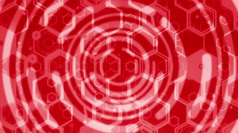 Red Looping Technical Abstract Concept Stock Footage 41215937