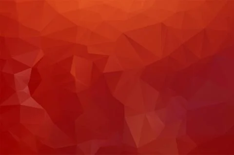Red Low poly crystal background. Polygon design pattern. environment green Low p Stock Illustration
