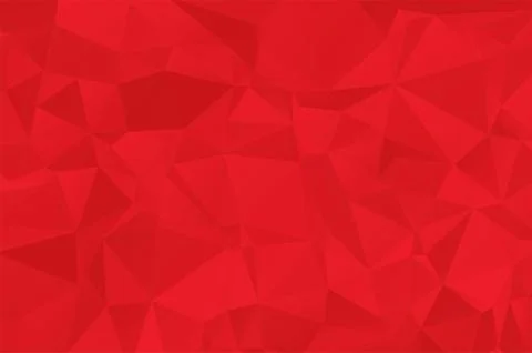 Red Low poly crystal background. Polygon design pattern. environment green Low p Illustrazione stock