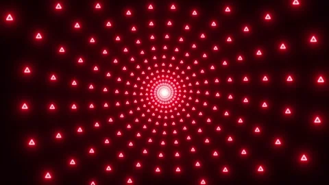 Red luminous spiral. techno background Stock Footage 321534730