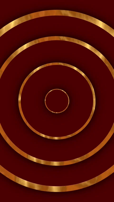 Red luxury circle animation Stock Footage 296859607