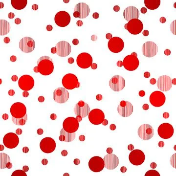 Red Luxury Pattern Design with Circle Texture Background イラスト素材