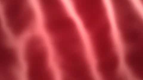 Red Luxury Silk Fabric Waves Macro Video stock 342810109