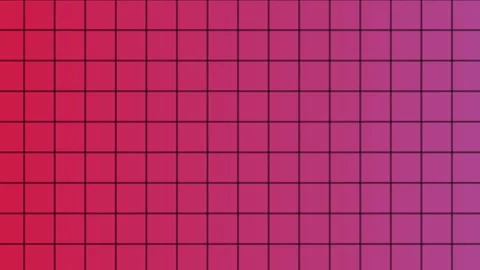 Red to Magenta Gradient Grid Moving Left - Non-Looping Abstract Background Stock Footage 317688100