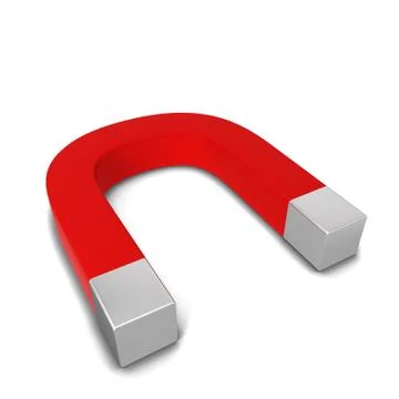 Red magnet Stock Illustration
