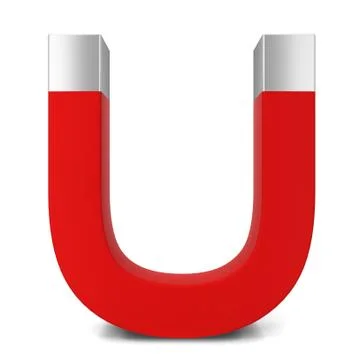 Red magnet Stock Illustration