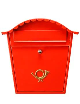 Red mailbox xl Stock Photos
