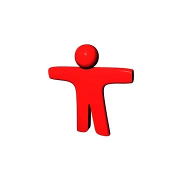 Red Man Stock Illustration