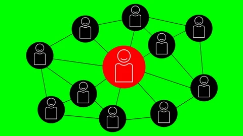 Red management green Stock Footage 148940304