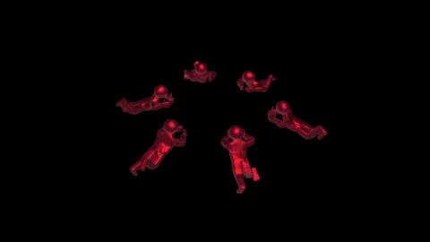 Red mans Stock Footage 104573623