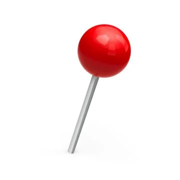 Red map marker Stock Illustration