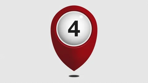 Map Number Stock Footage ~ Royalty Free Stock Videos | Pond5