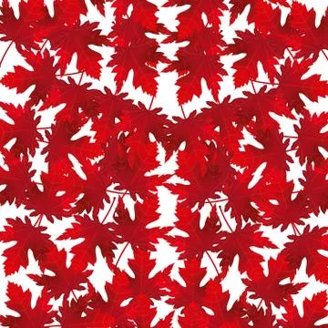 Red maple leaves background 스톡 일러스트