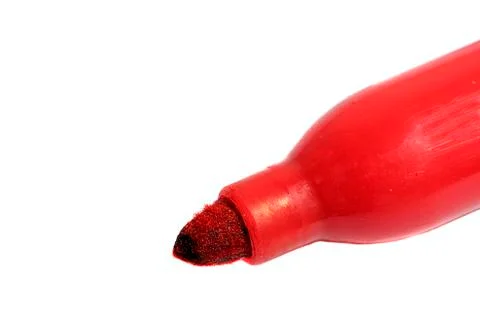Red marker Stock Photos