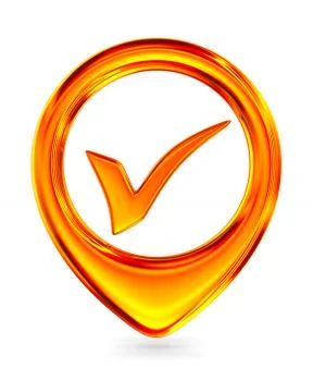 Red marker on white background. Isolated 3D image Illustrazione stock