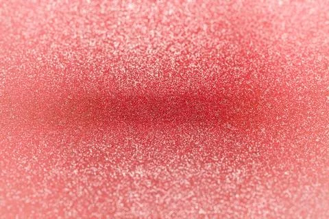 Red maroon glitter light background, blurry background and foreground 写真素材