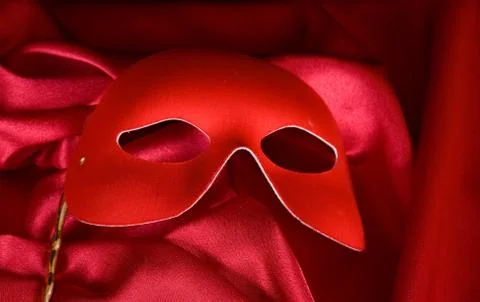 Red mask Stock Photos