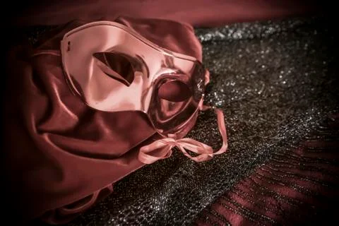 Red Mask Stock Photos