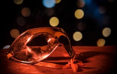A Red Mask Stock Photos