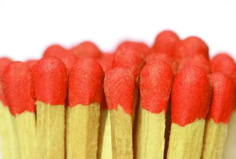 Red matches Stock Photos