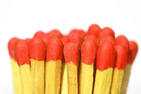 Red matches Stock Photos