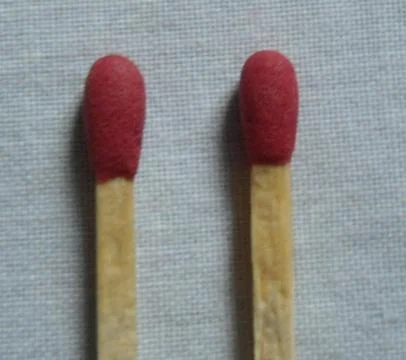 Red matchsticks Stock Photos
