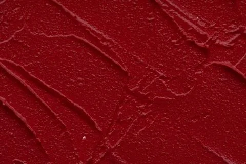 Red matte texture of lip gloss background Stock Photos