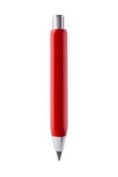 Red mechanical pencil Stock Photos