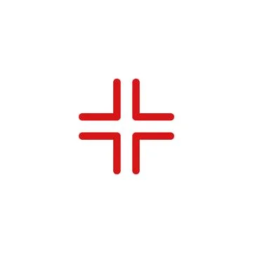 Red medical Illustrazione stock
