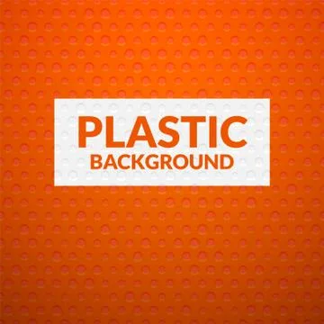 Red metal or plastic texture with holes Stock Illustration