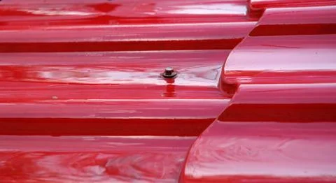 The red metal Stock Photos