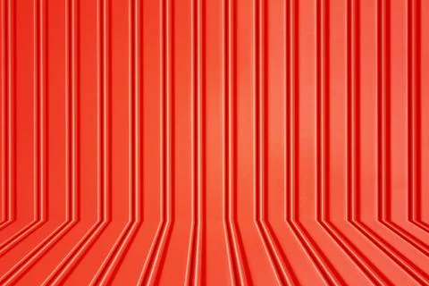 Red metal security roller door background Stock Illustration