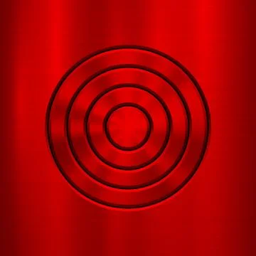 Red Metal Technology Background Stock Illustration