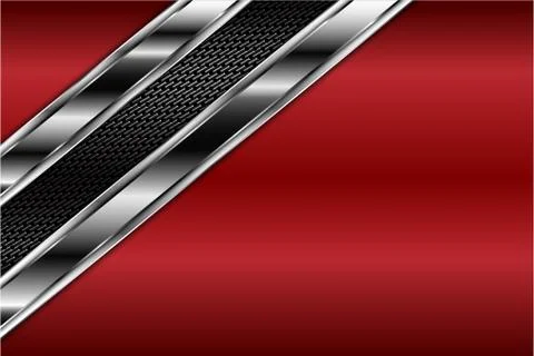 Red metallic background Stock Illustration