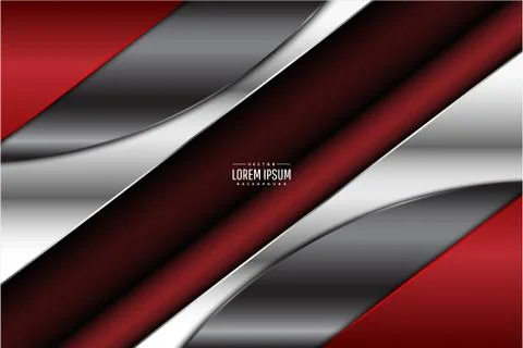 Red metallic background Stock Illustration