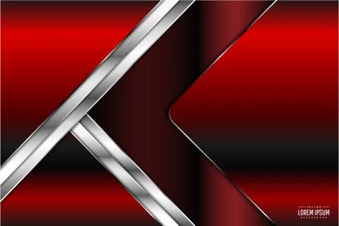 Red metallic background Stock Illustration