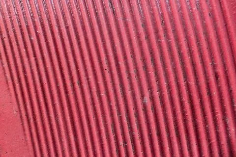 Red metallic lines Foto stock