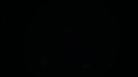 Red Meteor Streaking Across Black Night Sky. Stock Footage 334538227
