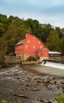 The Red Mill Stock Photos