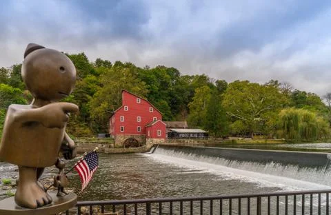 The Red Mill Stock Photos