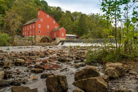 The Red Mill Stock Photos