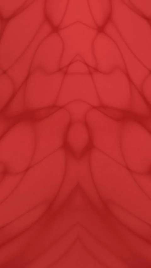 Red Minimal Wave Line Loop Subtle Abstract Motion Background Видео 342986428