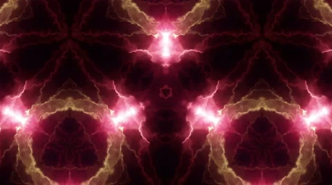 Red mirrored abstract 스톡 동영상 53066852